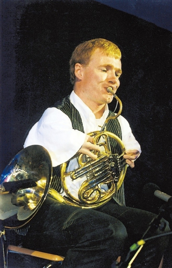 Hornist Matthias Berg 