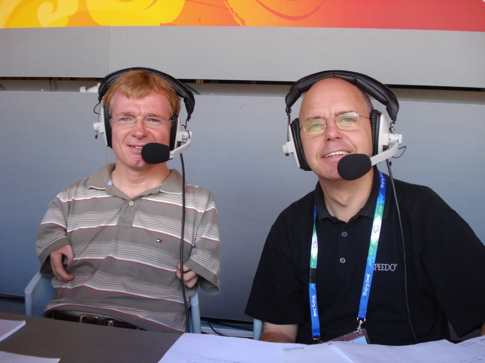 Matthias Berg und Stefan Bier kommentieren die Paralympics 2008 in Peking.